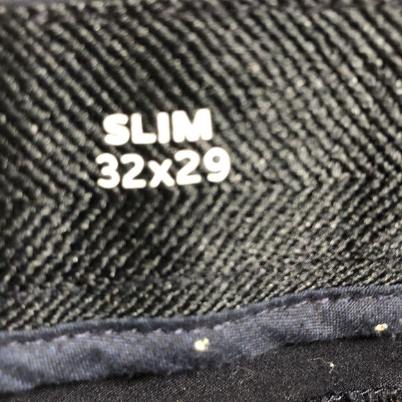 Van Heusen Flex Slim 32x29 Tech Pants Navy - Picture 16 of 16